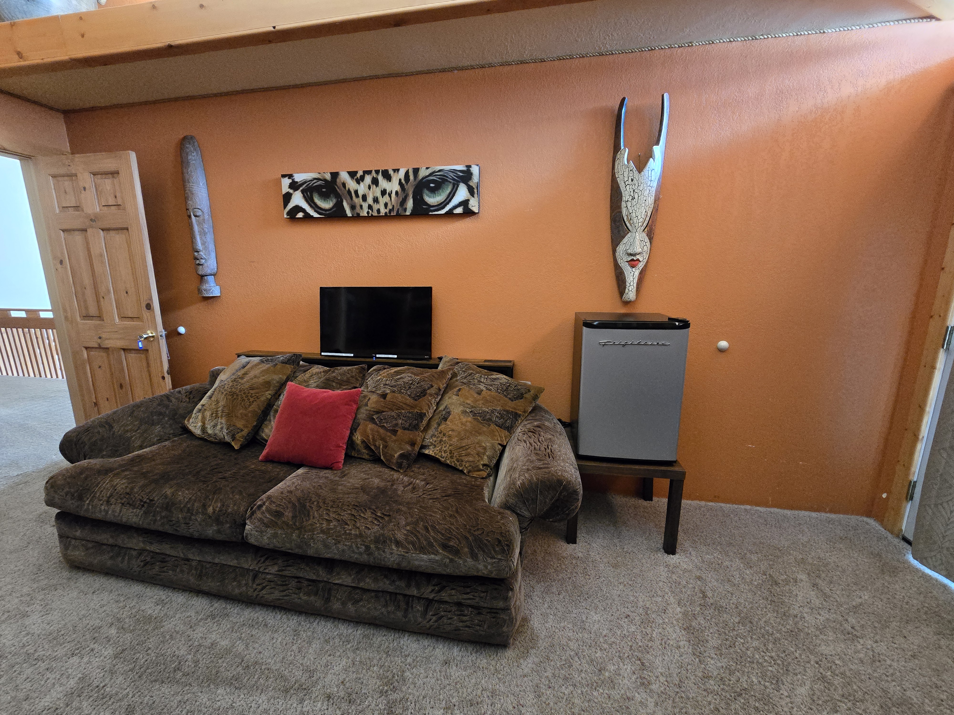 Mt. Princeton Room with TV and Refrigerator