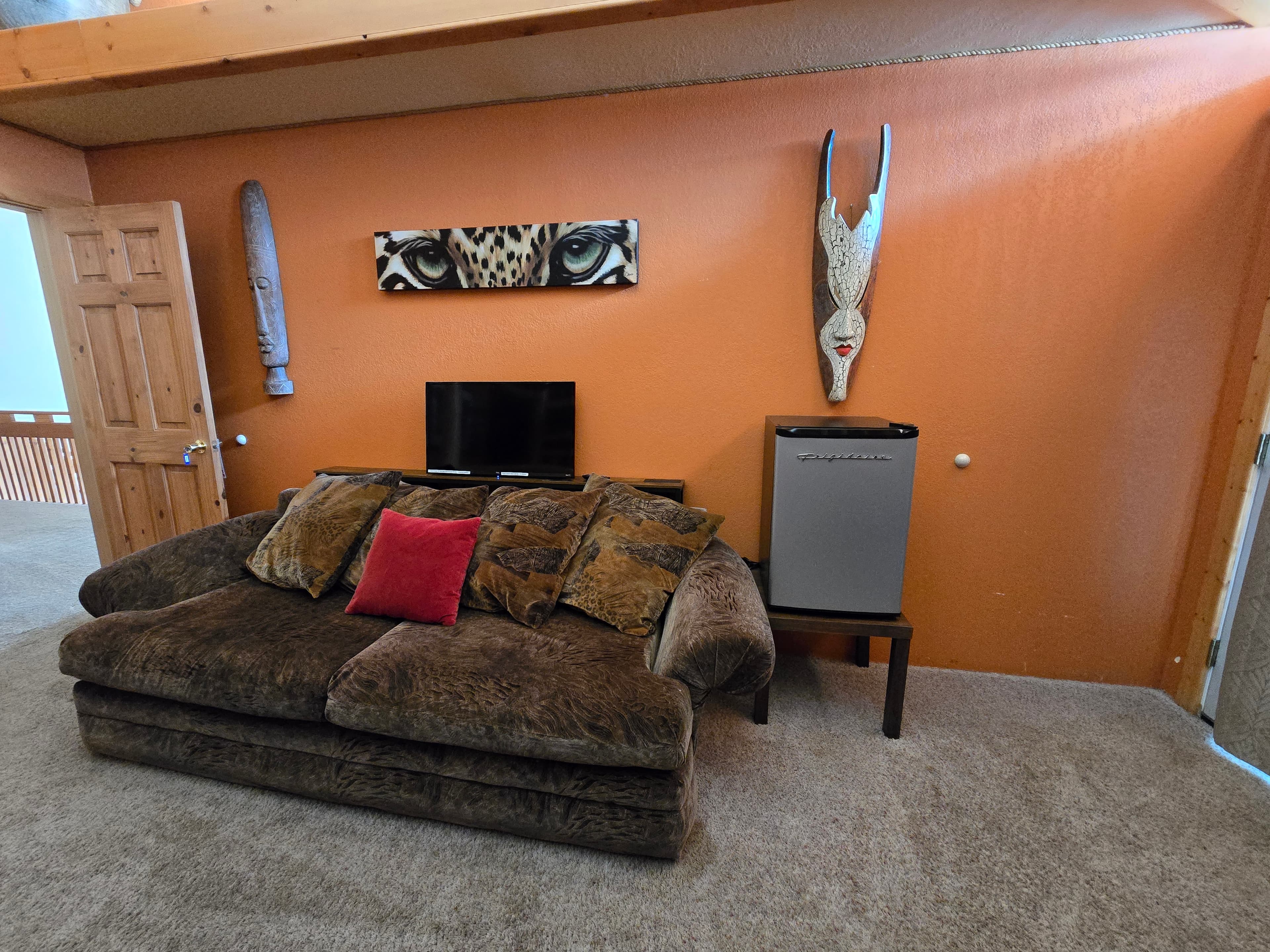 Mt. Princeton Room with TV and Refrigerator